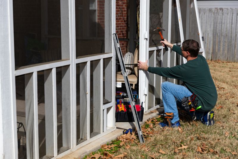 Enclosed Patio & Sunroom detail
